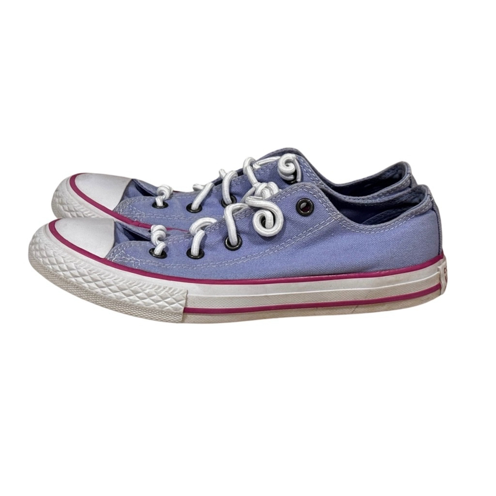 Converse Chuck Taylor All Star Ox Kids Shoes Twilight Plus-Hyper Magenta Sz 2 - Picture 4 of 8